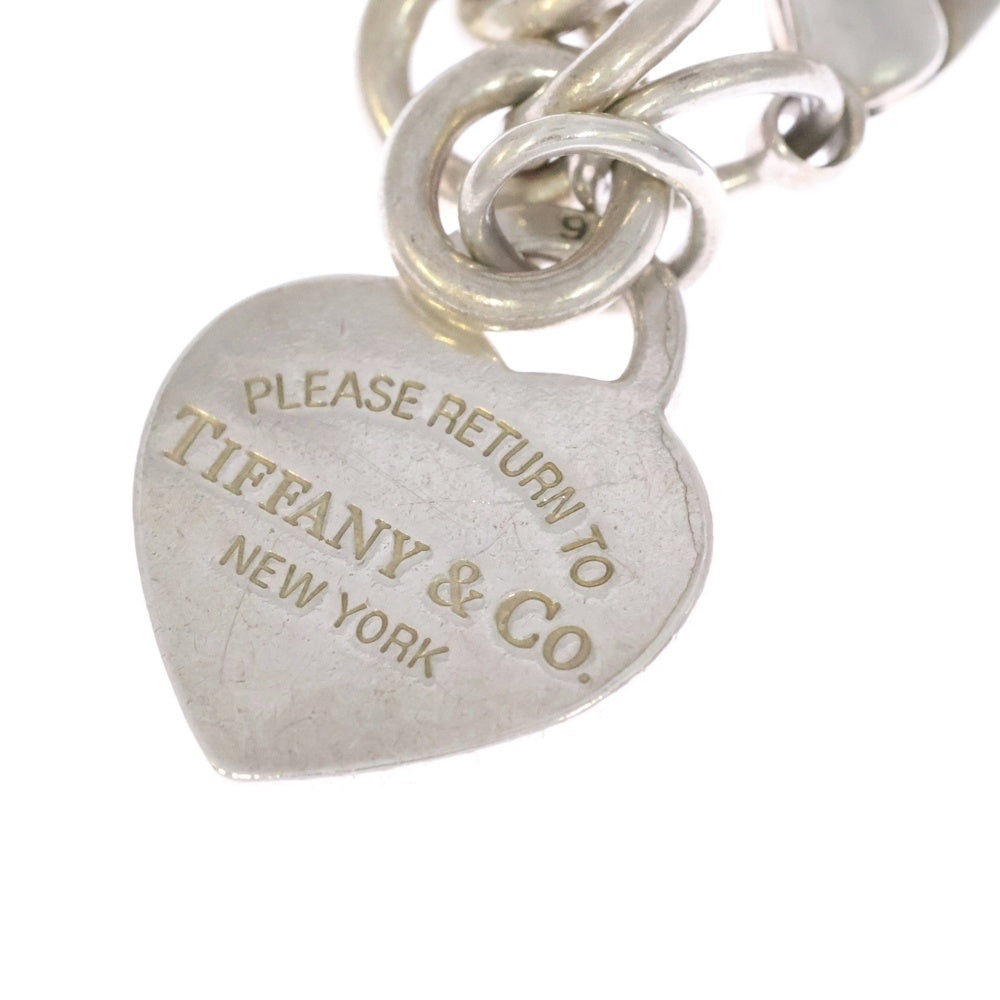 TIFFANY & Co.(ティファニー) RETURN TO TIFFANY リターン トゥ ティファニー ハートチャーム ブレスレット シルバー