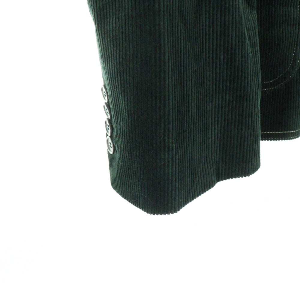 Acne Studios(アクネ ストゥディオズ) Corduroy Jacket コーデュロイ 2B テーラードジャケット グリーン FN‐MN‐SUIT000224