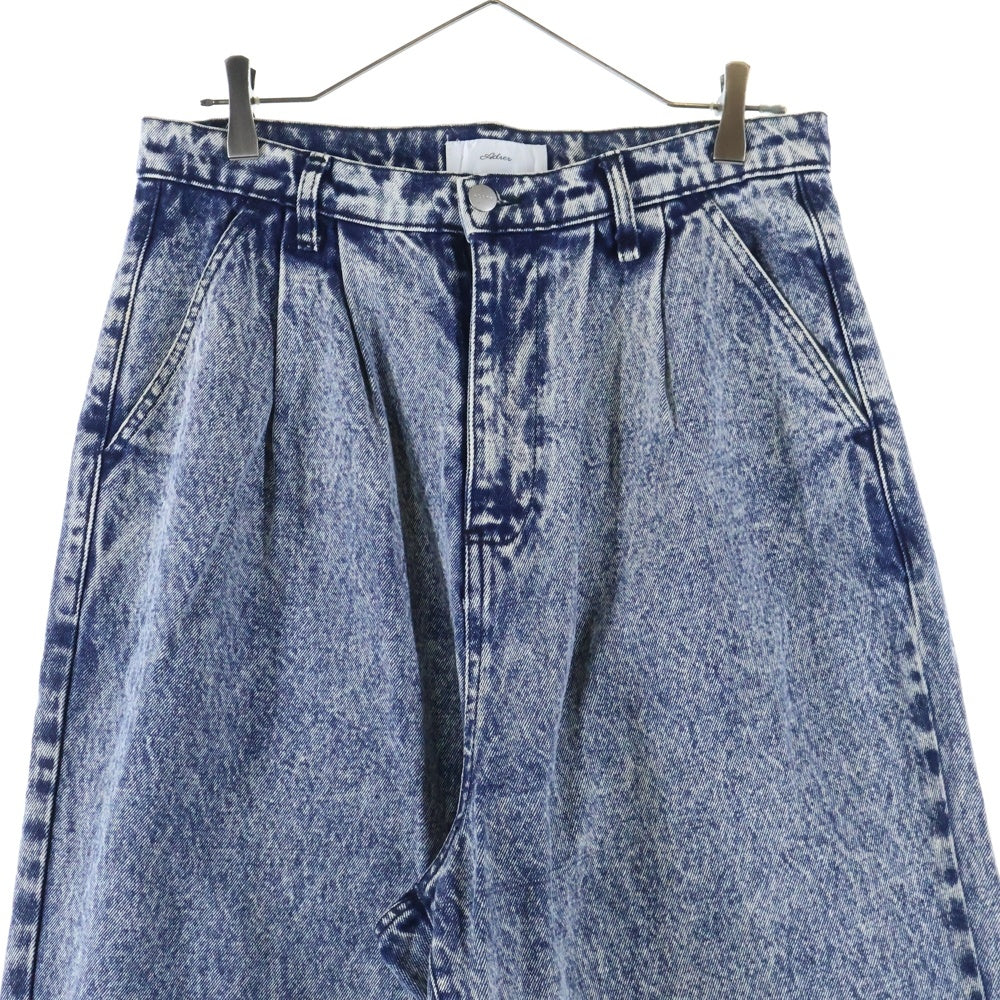 ADRER(アドラー) ヴィンテージ メイクワイドテーパードデニムパンツ インディゴ ADPAS1023001