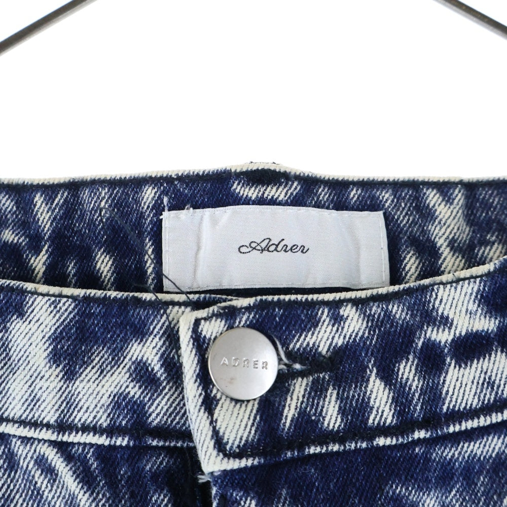 ADRER(アドラー) ヴィンテージ メイクワイドテーパードデニムパンツ インディゴ ADPAS1023001