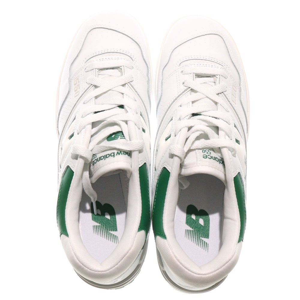 New Balance(ニューバランス) BB550SWB 550 ローカットスニーカー ホワイト/グリーン US9.5/27.5cm