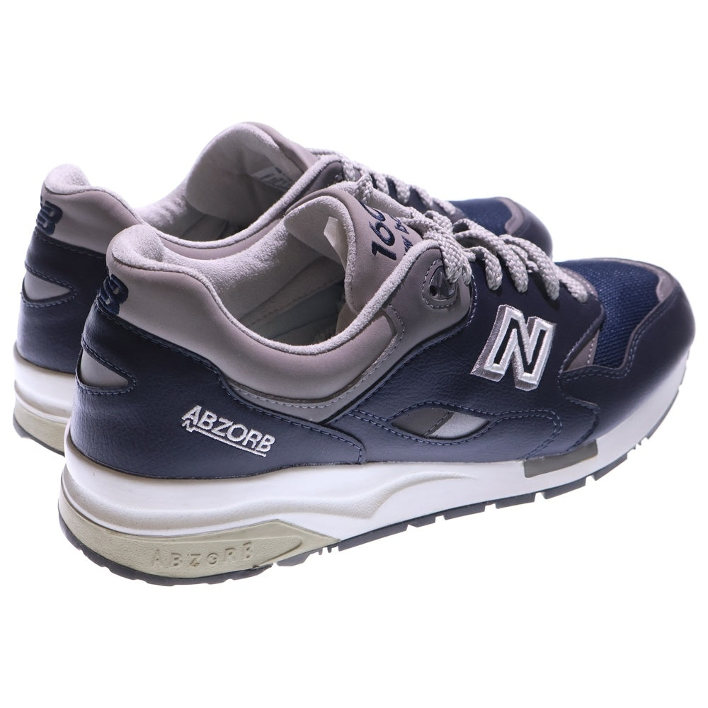 New Balance(ニューバランス) CM1600LV 1600 NAVY レザー ローカットスニーカー ネイビー US9/27cm