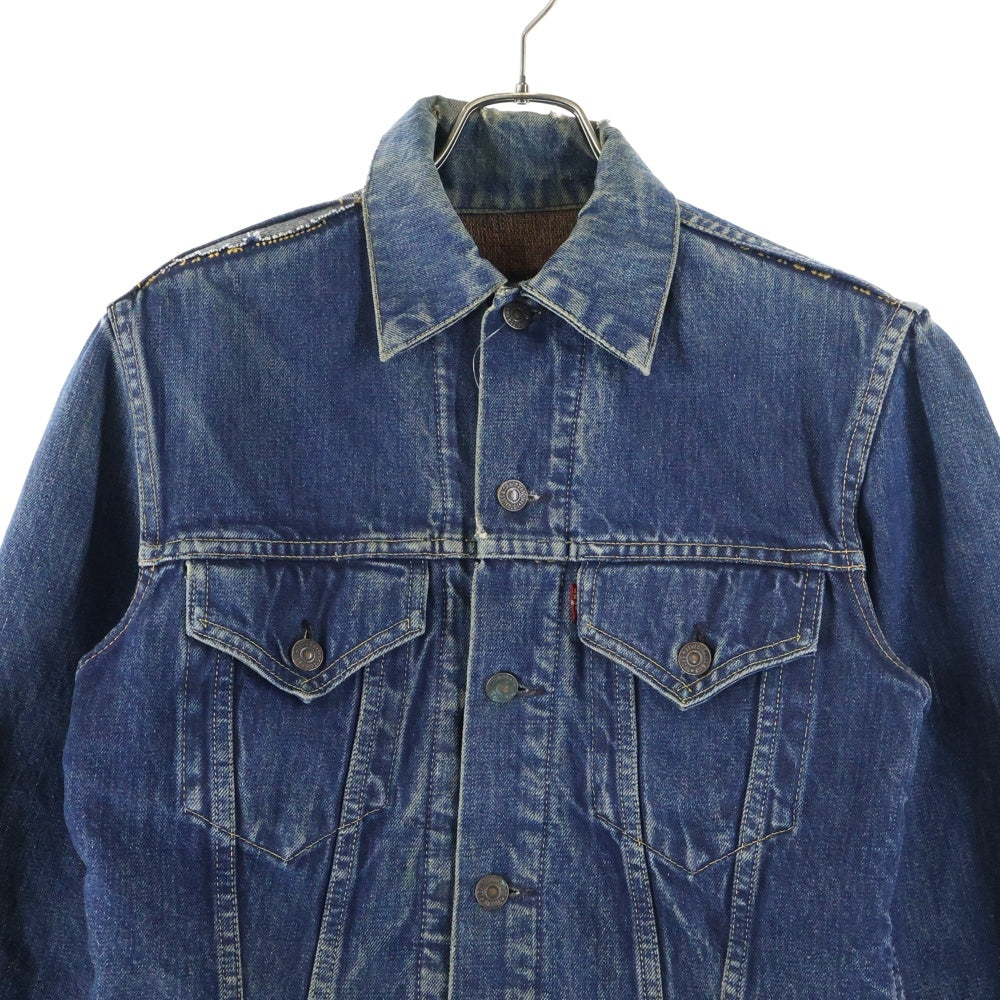 Levi's(リーバイス) 60S VINTAGE 559XX 3rd ビッグE 均等V ボタン裏D ブランケット付き デニムトラッカー ジャケット インディゴ