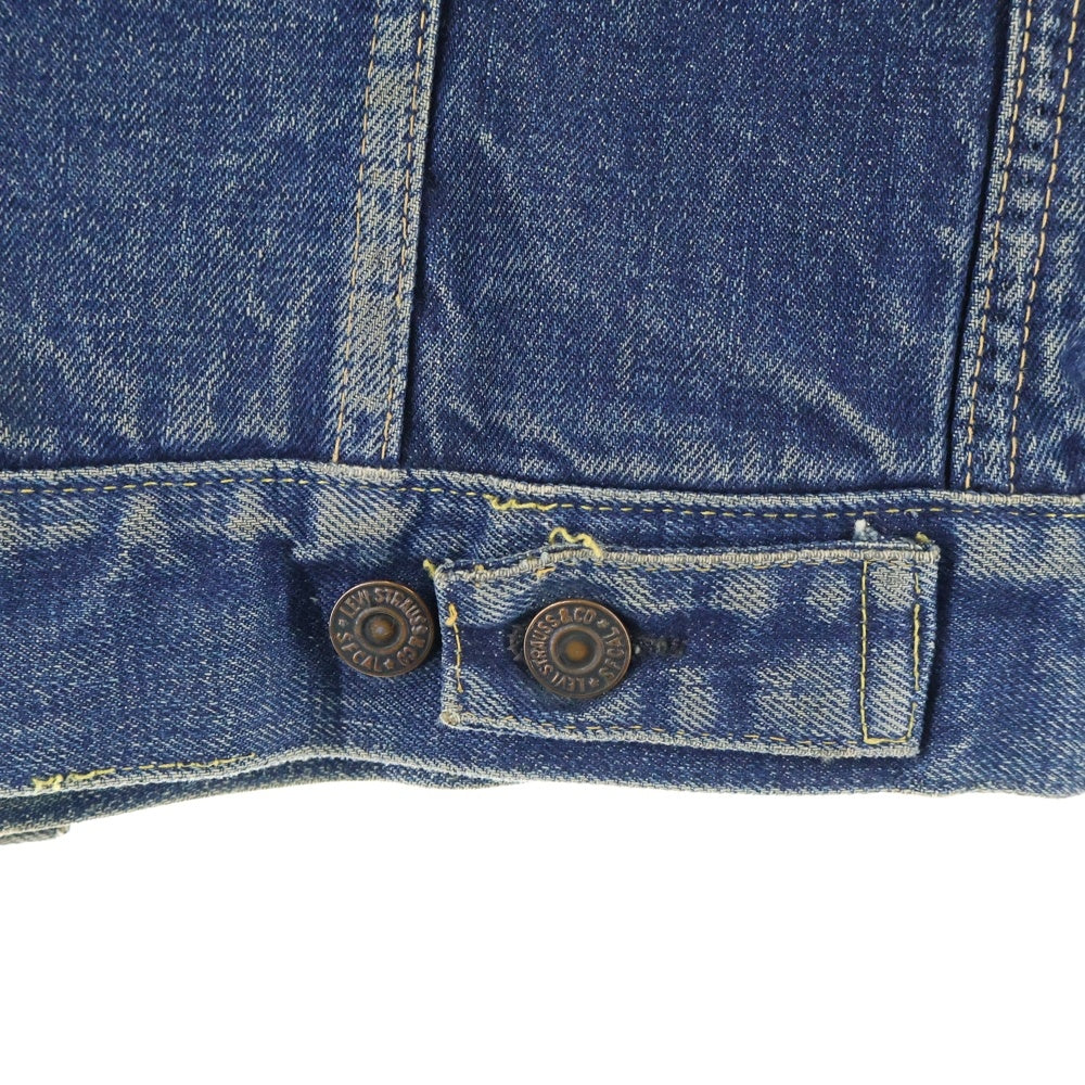 Levi's(リーバイス) 60S VINTAGE 559XX 3rd ビッグE 均等V ボタン裏D ブランケット付き デニムトラッカー ジャケット インディゴ
