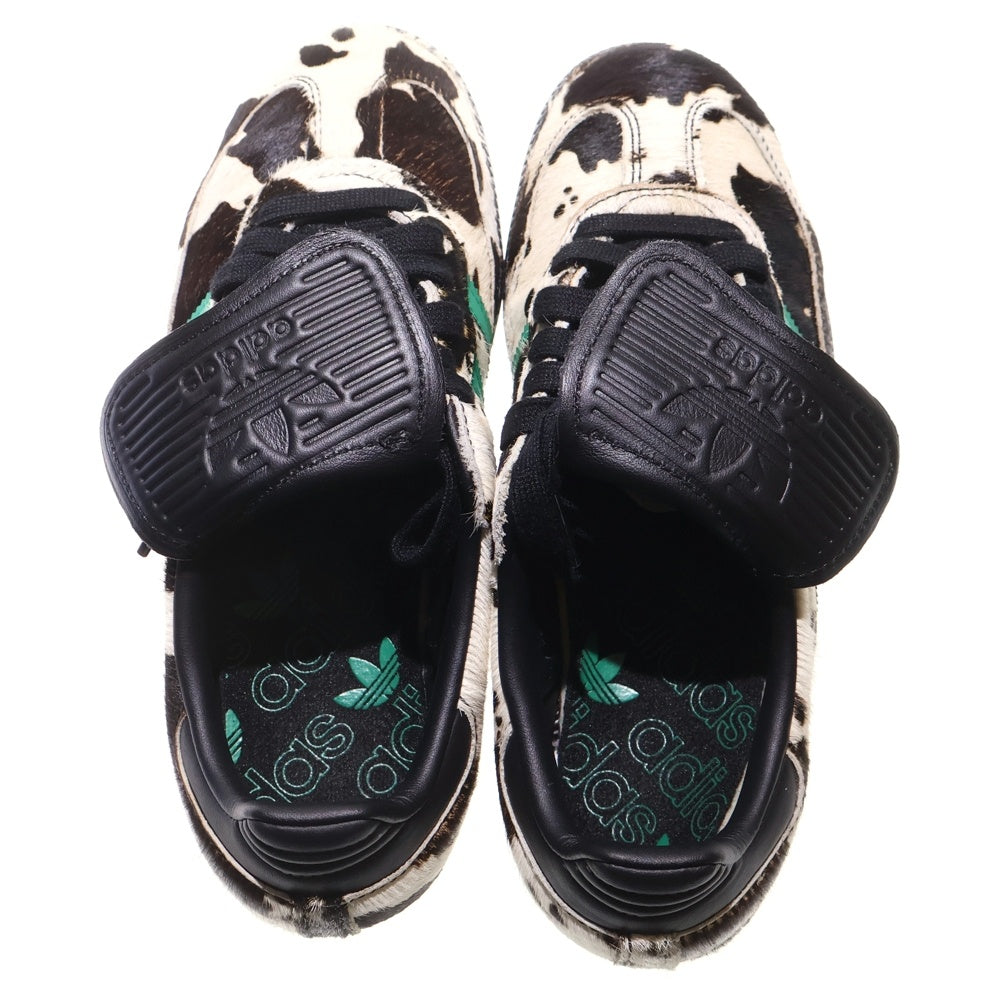 adidas(アディダス) WMNS SAMBA LT ウィメンズ サンバ ロングタン ローカットスニーカー カウプリント ブラック/ホワイト US6/23cm JS3930