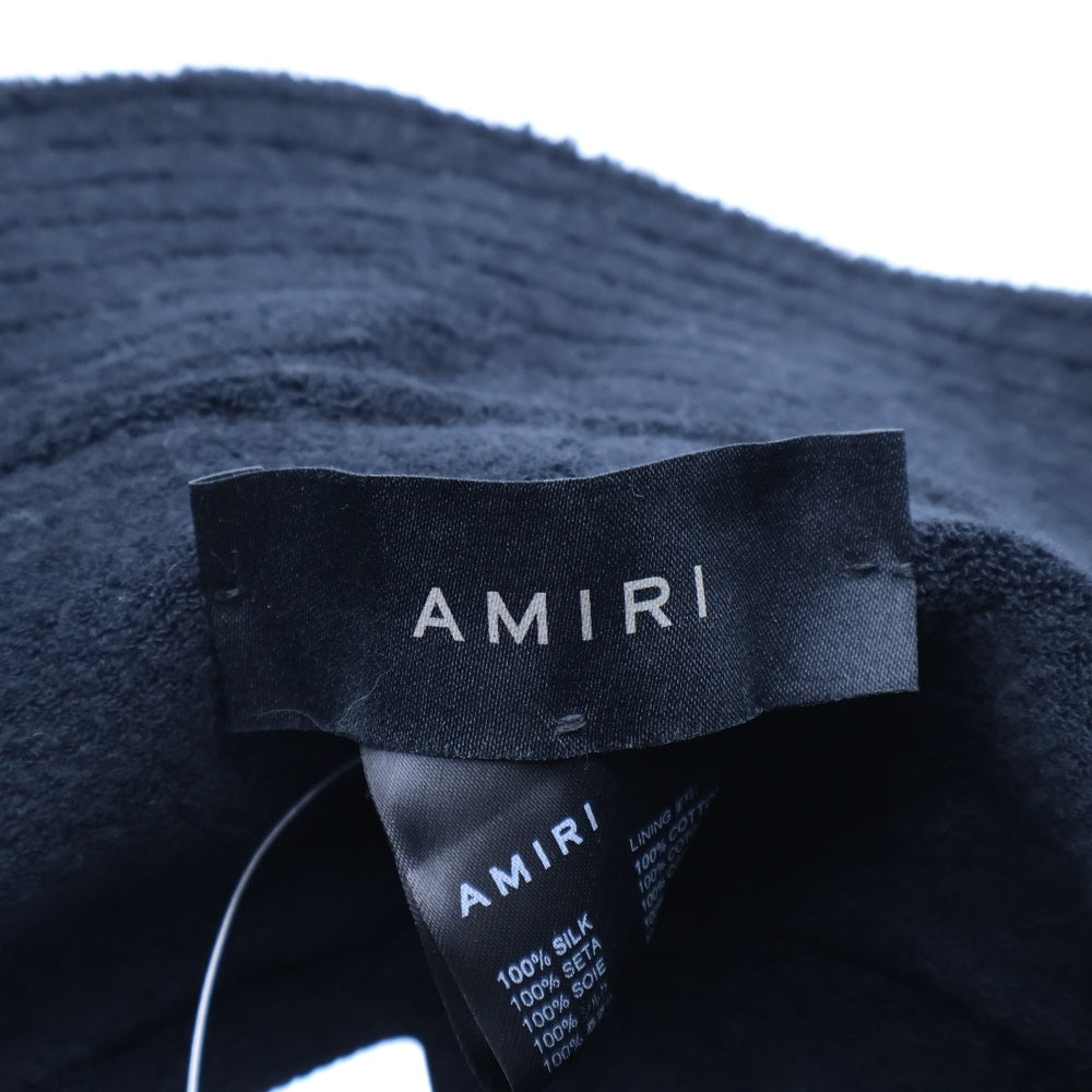 AMIRI(アミリ) BANDANA REVERSIBLE BUCKET HAT バンダナ リバーシブルバケットハット 帽子 ブラック/ホワイト