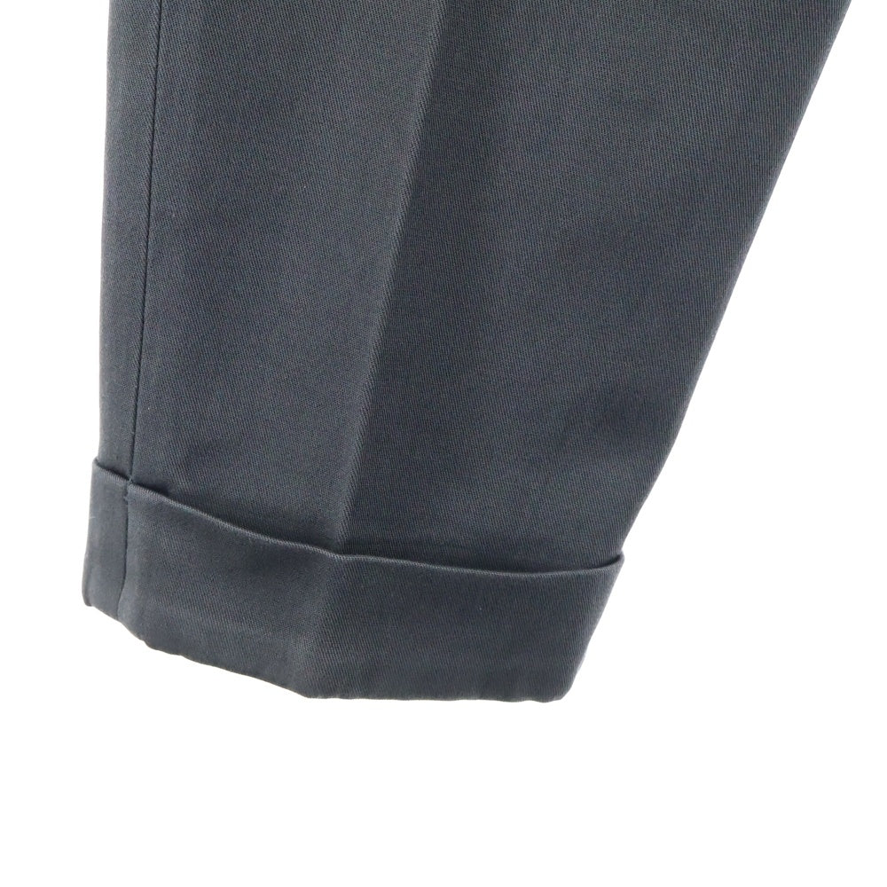 PT TORINO(ピーティートリノ) REBEL FIT コットン 2タック センタープレス スラックスパンツ グレー