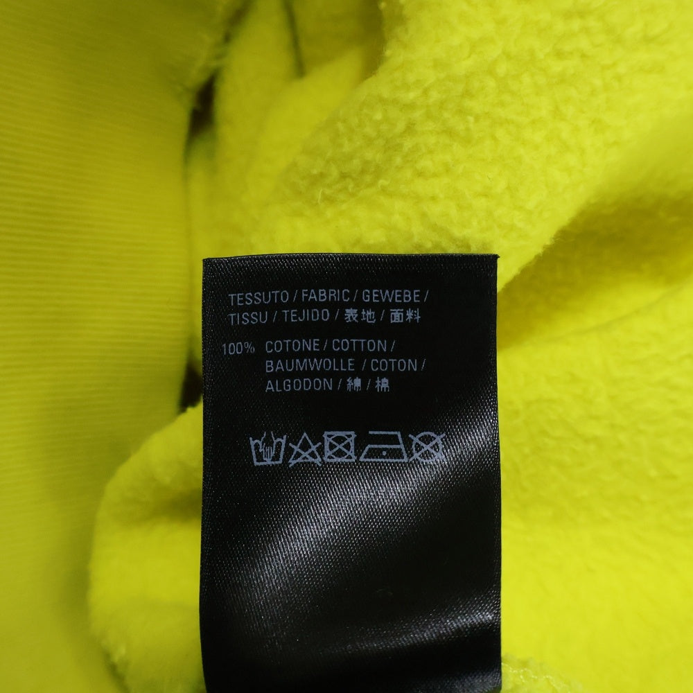 BALENCIAGA(バレンシアガ) 21AW OVERSIZED HOODIE オーバーサイズ デストロイ プルオーバーフーディー パーカー スウェット イエロー 651799 TJVN8