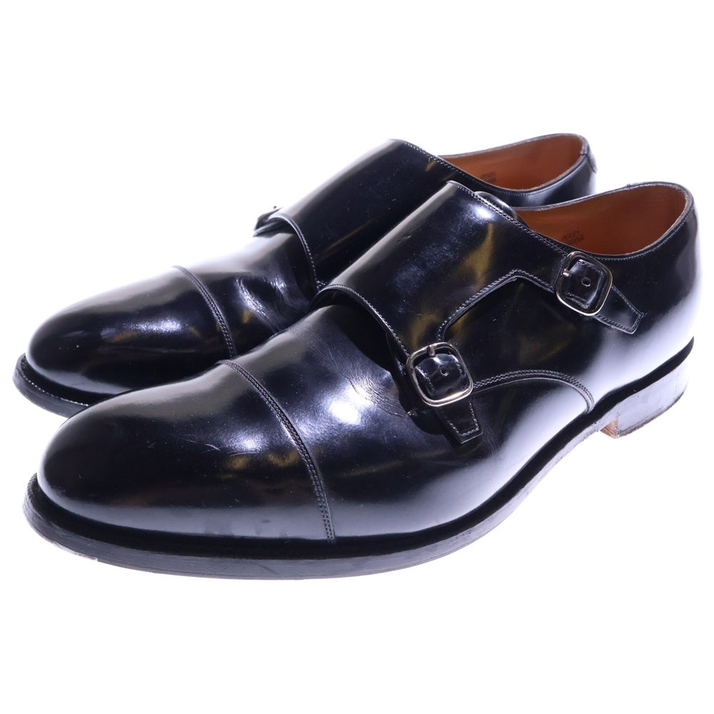 Church's(チャーチ) DETROIT デトロイト ダブルモンクストラップ レザー シューズ ブラック