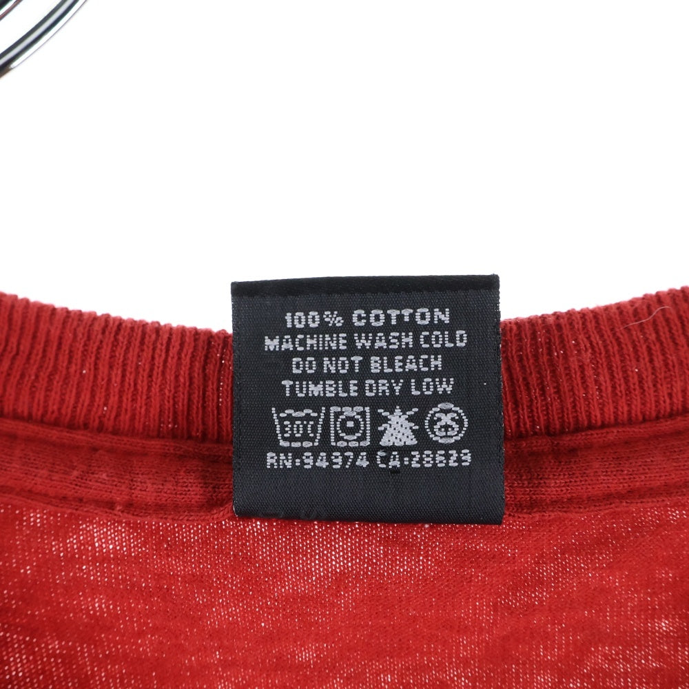 STUSSY(ステューシー) KIDS PHOTO TEE キッズフォト プリント 半袖Tシャツ カットソー レッド