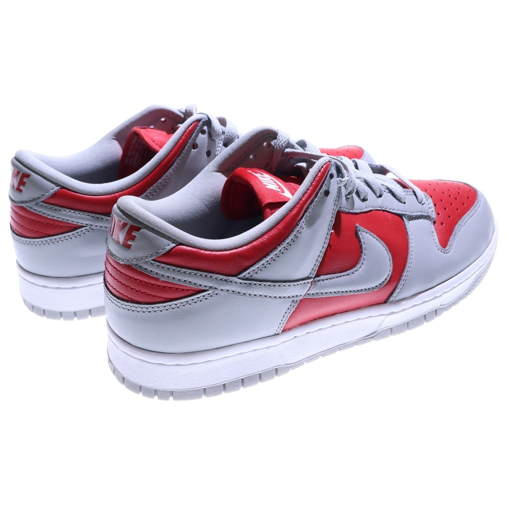 NIKE(ナイキ) DUNK LOW VARSITY RED ダンク ヴァーシティレッド ローカットスニーカー レッド/グレー US8.5/26.5cm FQ6965-600