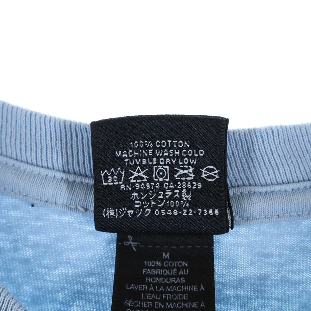 STUSSY(ステューシー) ×OUR LEGACY WORK SHOP TEE アワーレガシー ワークショップ プリント 半袖Tシャツ カットソー ブルー