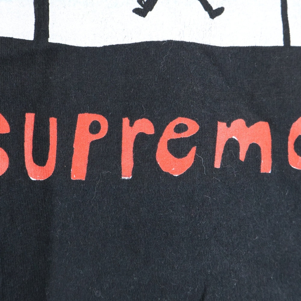 SUPREME(シュプリーム) 21SS Dunk Tee ダンク プリント 半袖Tシャツ カットソー ブラック