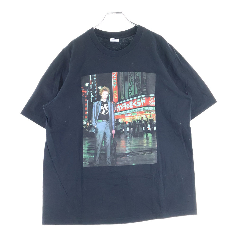 SUPREME(シュプリーム) 22AW PiL Live In Tokyo Tee ピル リブイントウキョウ プリント 半袖Tシャツ カットソー ブラック
