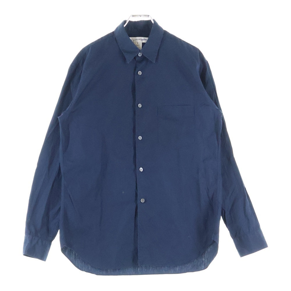 COMME des GARCONS SHIRT(コムデギャルソンシャツ) 20SS Classic Shirts クラシック コットン 長袖シャツ ネイビー CDGS2PL