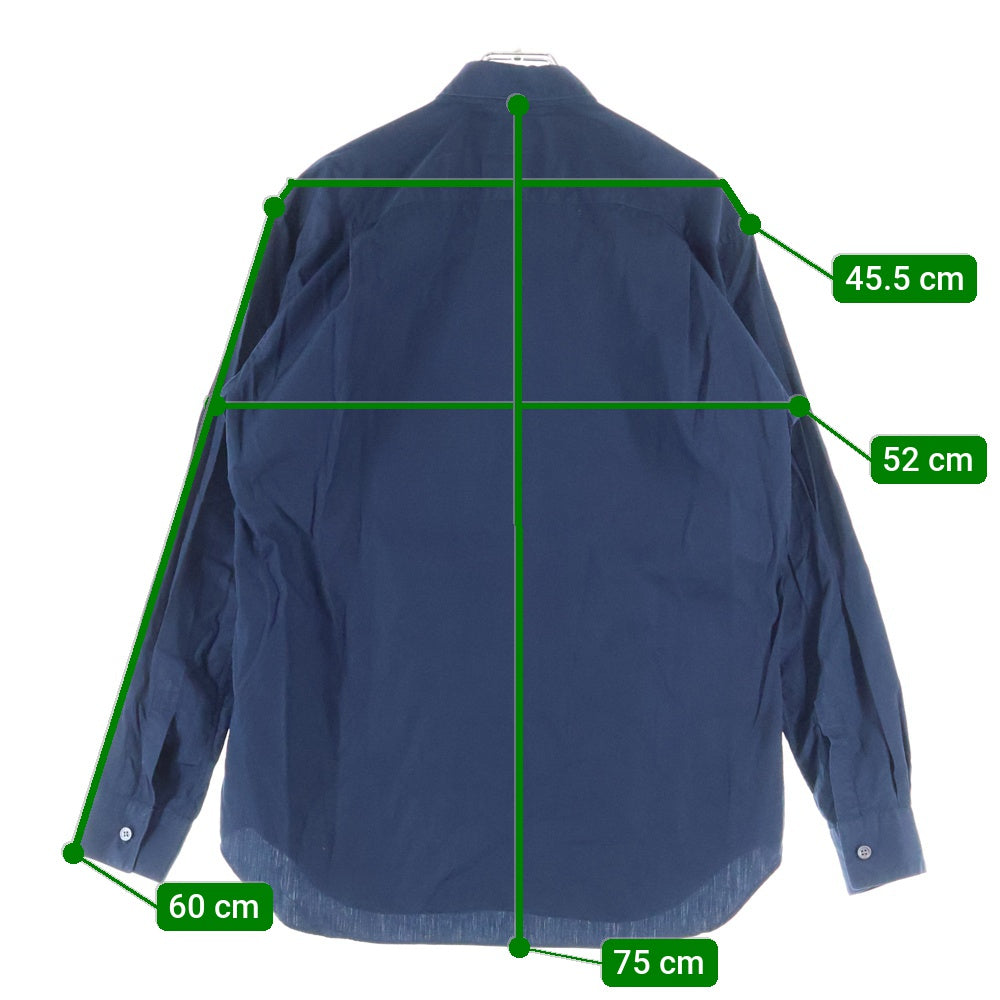 COMME des GARCONS SHIRT(コムデギャルソンシャツ) 20SS Classic Shirts クラシック コットン 長袖シャツ ネイビー CDGS2PL
