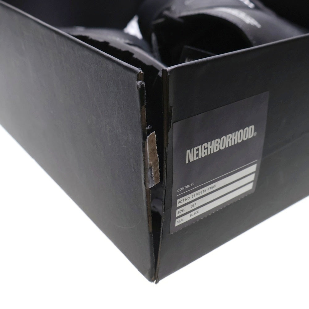 NEIGHBORHOOD(ネイバーフッド) 25AW ×FACT. NH X FACT. . MNKY BOOT ファクト レースアップ ブーツ ブラック 2526261N-FWM01