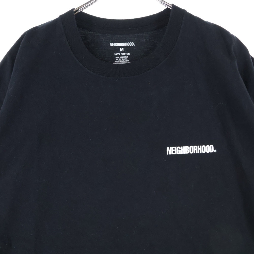 NEIGHBORHOOD(ネイバーフッド) ×Dover Street Market Ginza Tee ドーバーストリートマーケット 銀座 プリント 半袖Tシャツ カットソー ブラック
