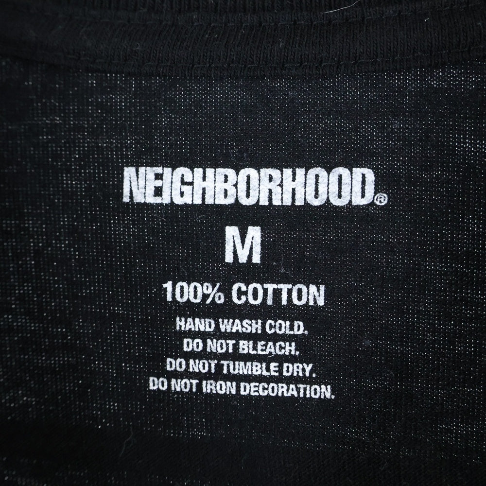 NEIGHBORHOOD(ネイバーフッド) ×Dover Street Market Ginza Tee ドーバーストリートマーケット 銀座 プリント 半袖Tシャツ カットソー ブラック