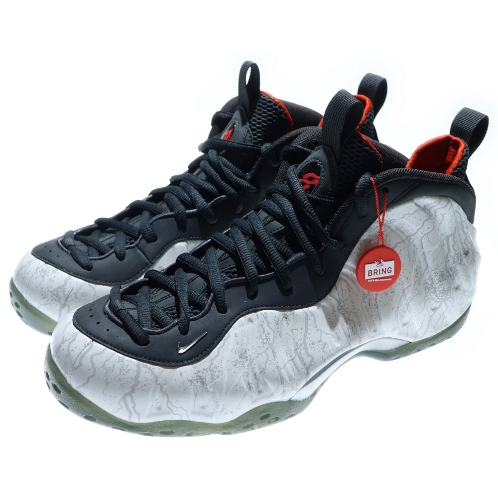 NIKE(ナイキ) ×TEKKEN 8 AIR FOAMPOSITE ONE JIN KAZAMA 鉄拳8 エア フォームポジット ワン 風間仁 ミッドカットスニーカー グレー/ブラック US12/30cm HF6367-001