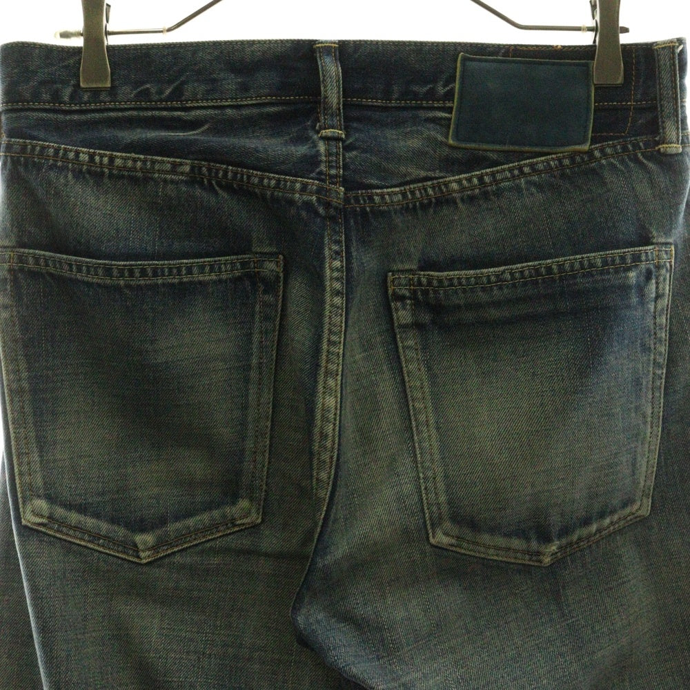 VISVIM(ヴィスヴィム) 13SS SOCIAL SCULPTURE DENIM 01D10 ソーシャル スカルプチャー ダメージ加工 デニムパンツ インディゴ 0113105005019