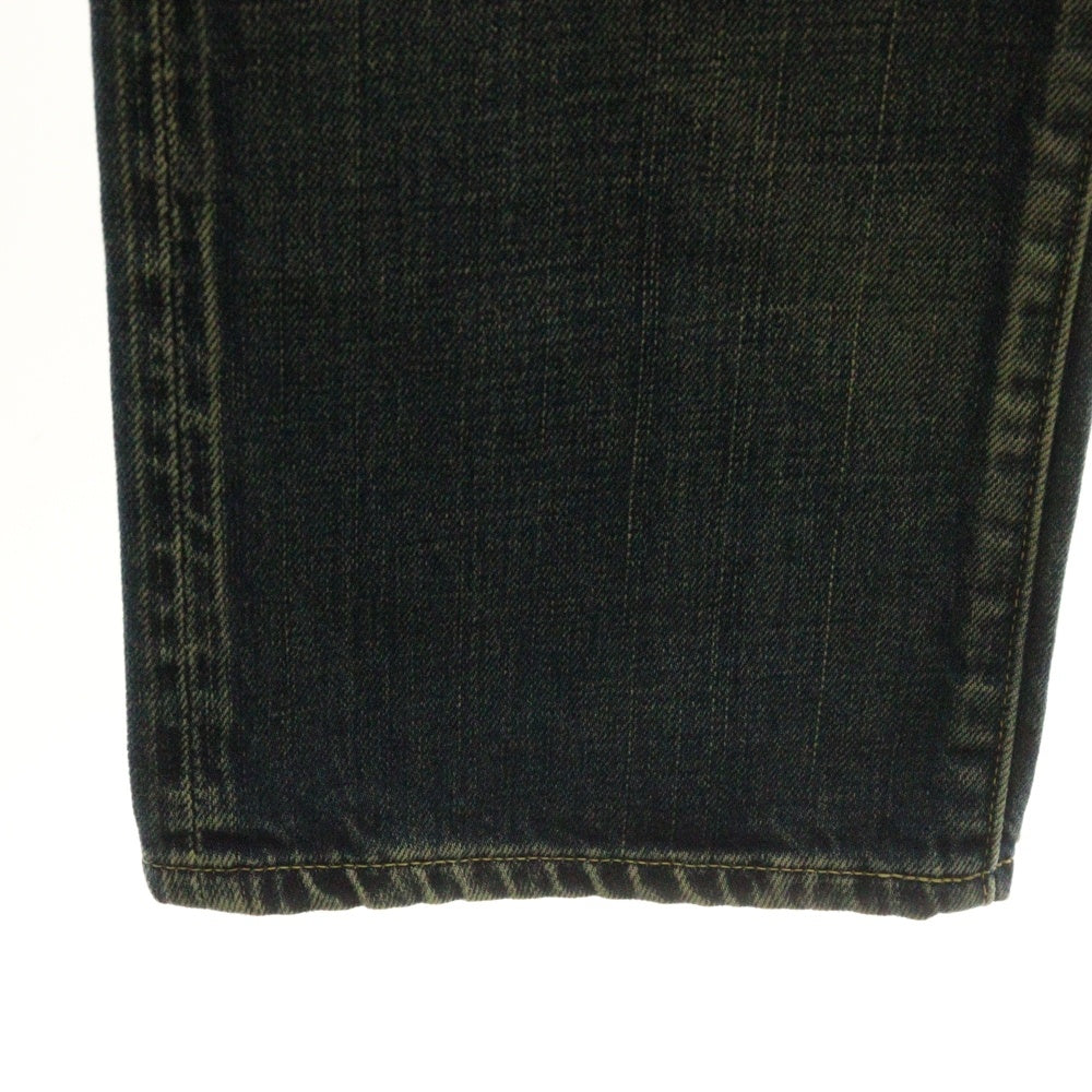 VISVIM(ヴィスヴィム) 13SS SOCIAL SCULPTURE DENIM 01D10 ソーシャル スカルプチャー ダメージ加工 デニムパンツ インディゴ 0113105005019