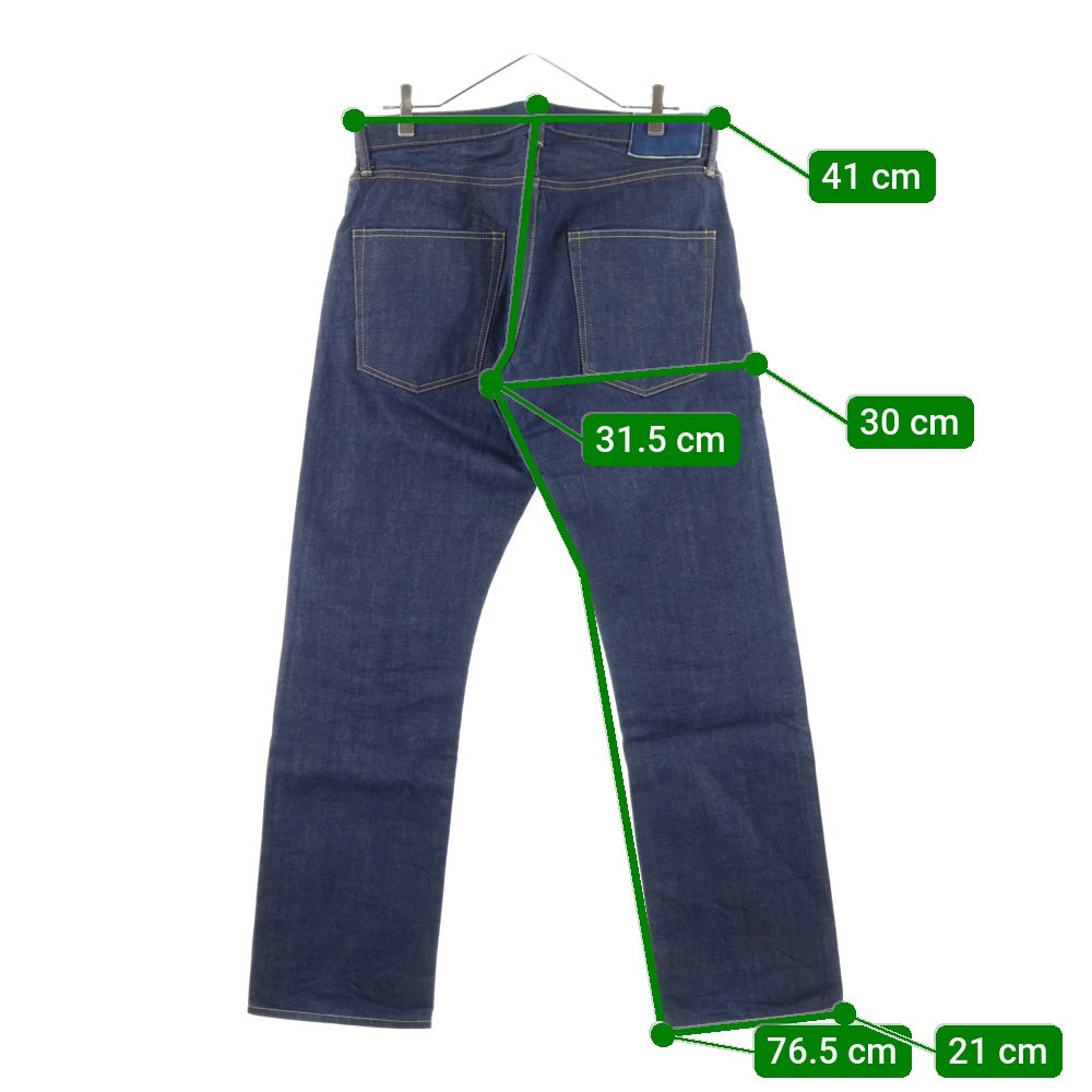 VISVIM(ヴィスヴィム) 14SS SOCIAL SCULPTURE DENIM 01.2R ソーシャル スカルプチャー デニムパンツ インディゴ 0114105005020