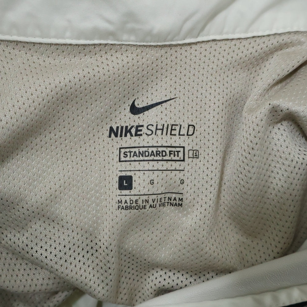 NIKE(ナイキ) 20SP SHLD VICTORY JKT ゴルフウェア ハーフジップ アノラック ジャケット ベージュ BV0388-221