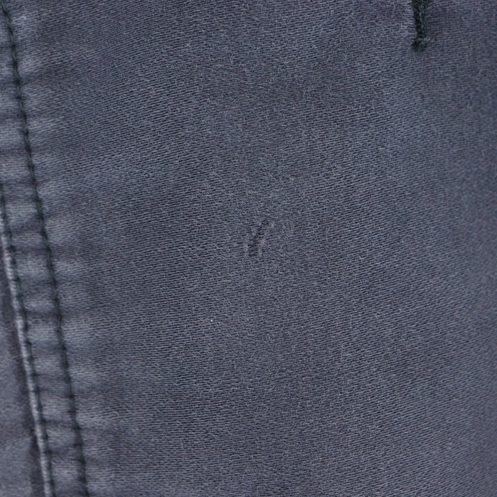 VISVIM(ヴィスヴィム) 14SS PASTORAL PANTS DMGD MOLESKIN モールスキン ボタンフライ ストレートパンツ ネイビー 0114105008013