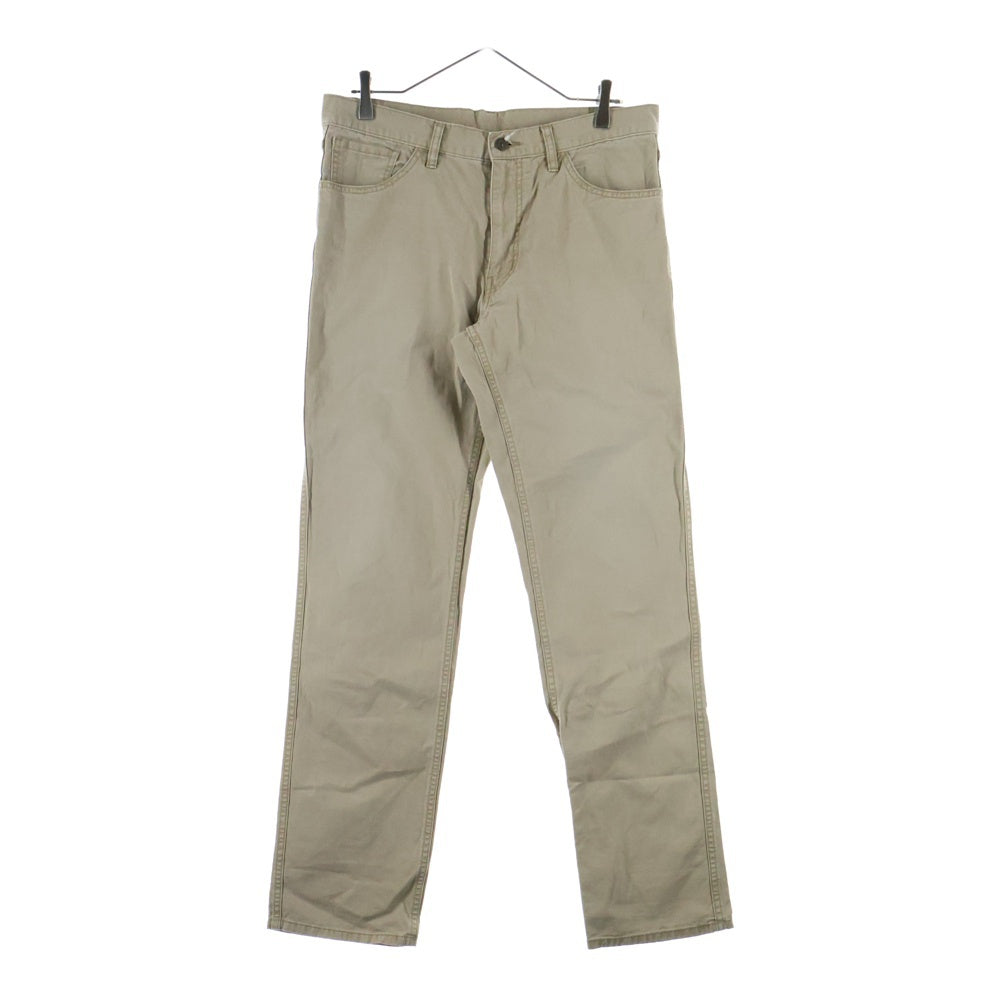 VISVIM(ヴィスヴィム) 12SS FLUXUS 03 CHINO PANTS コットン ストレート チノパンツ ベージュ 0112105008017