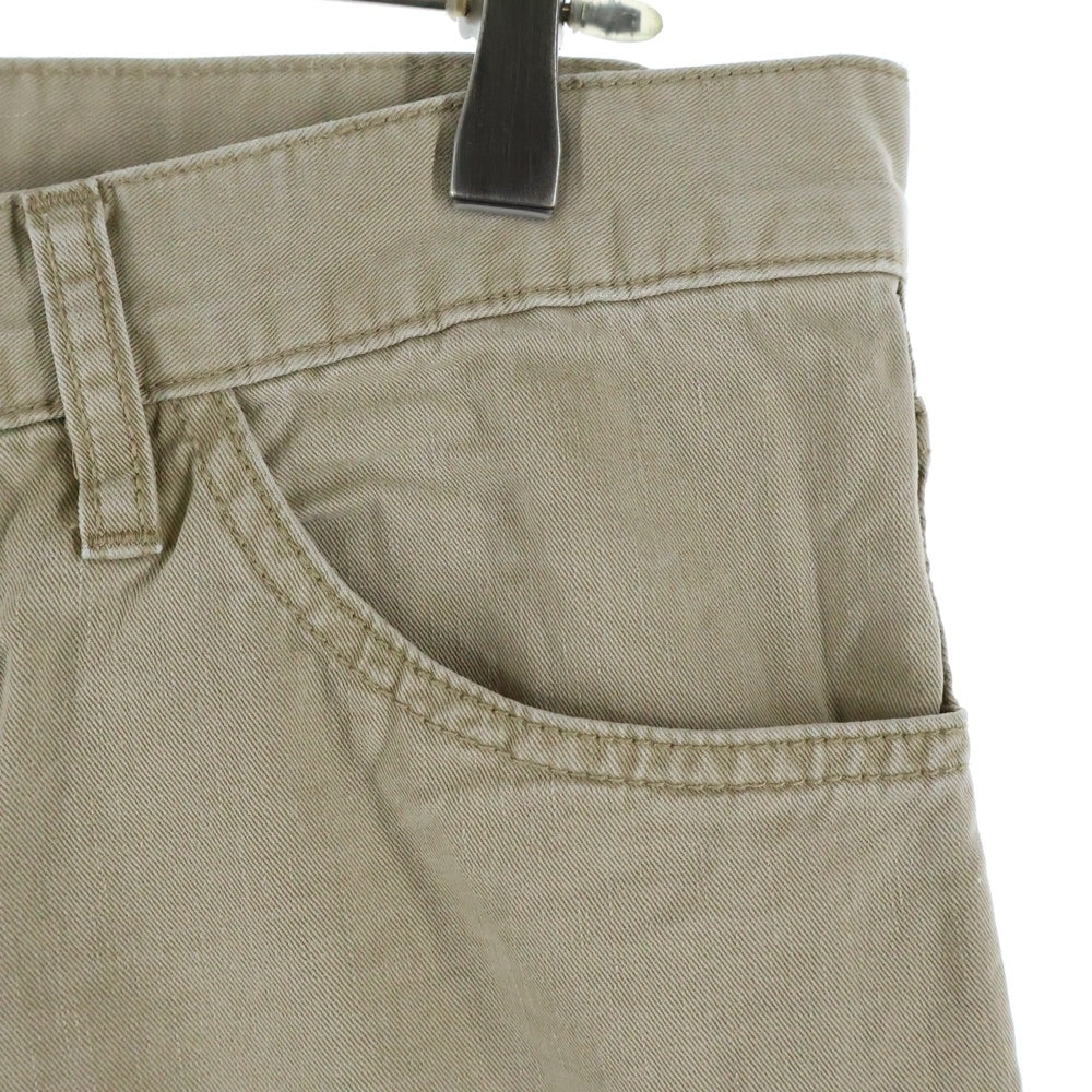 VISVIM(ヴィスヴィム) 12SS FLUXUS 03 CHINO PANTS コットン ストレート チノパンツ ベージュ 0112105008017