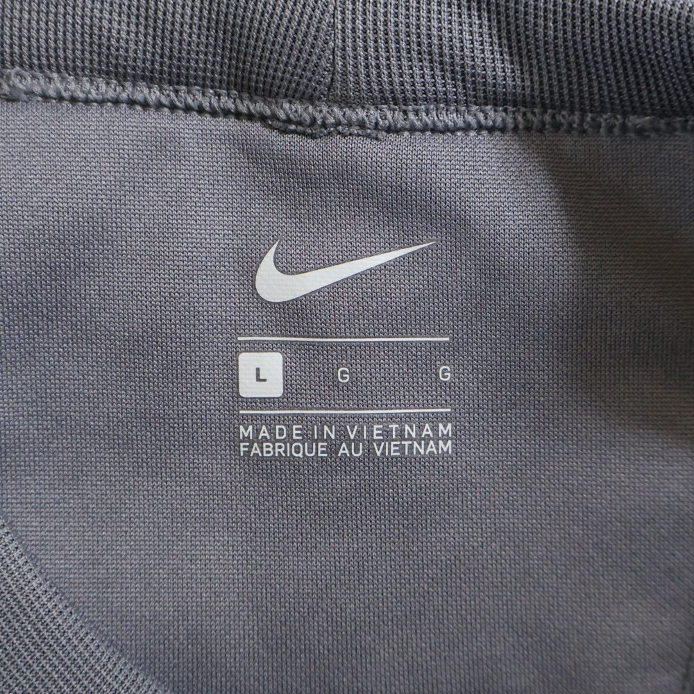 NIKE(ナイキ) ロゴ刺繍 クルーネック スウェット トレーナー グレー AH8494-036