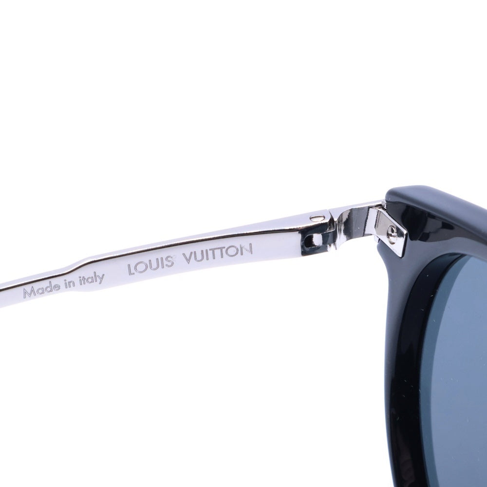LOUIS VUITTON(ルイヴィトン) LVライズ ラウンド ロゴデザイン サングラス 眼鏡 ブラック/シルバー Z1669E