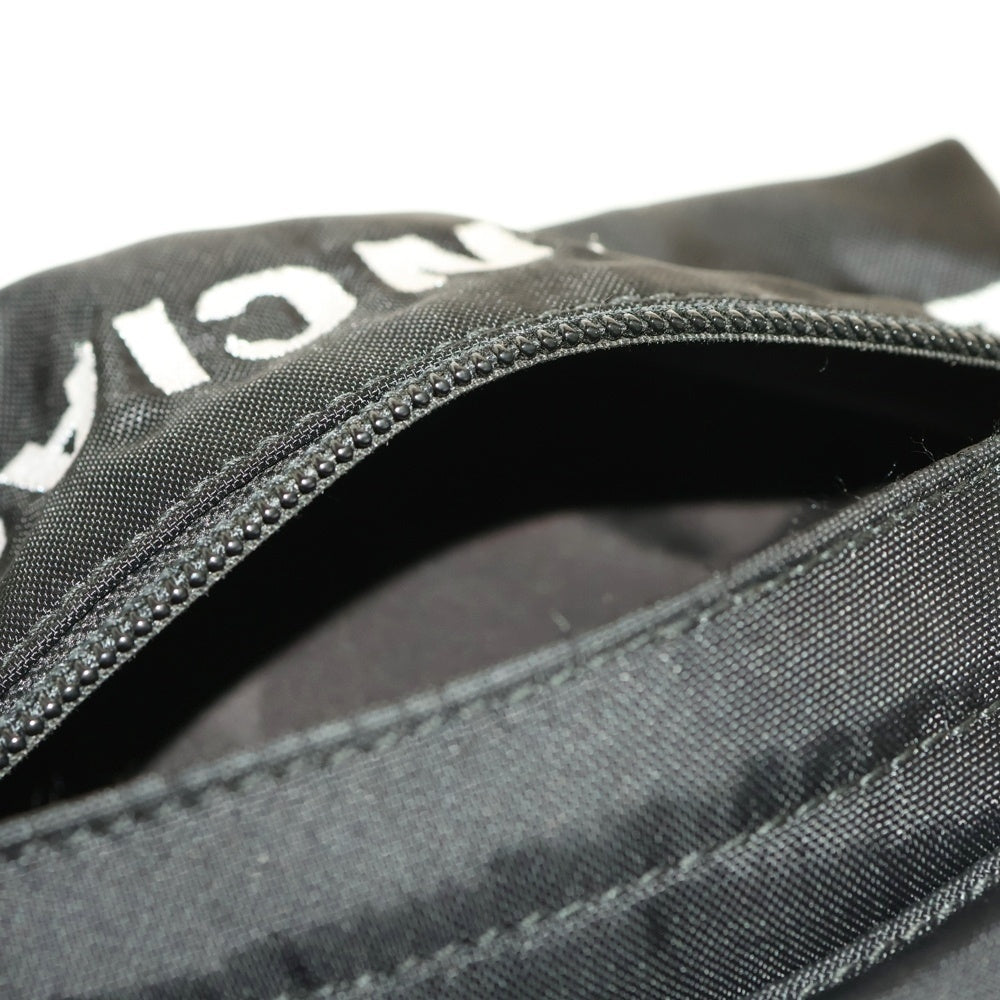 BALENCIAGA(バレンシアガ) WHEEL ウィール ロゴデザイン アジャスター ウエストポーチ ブラック 533009