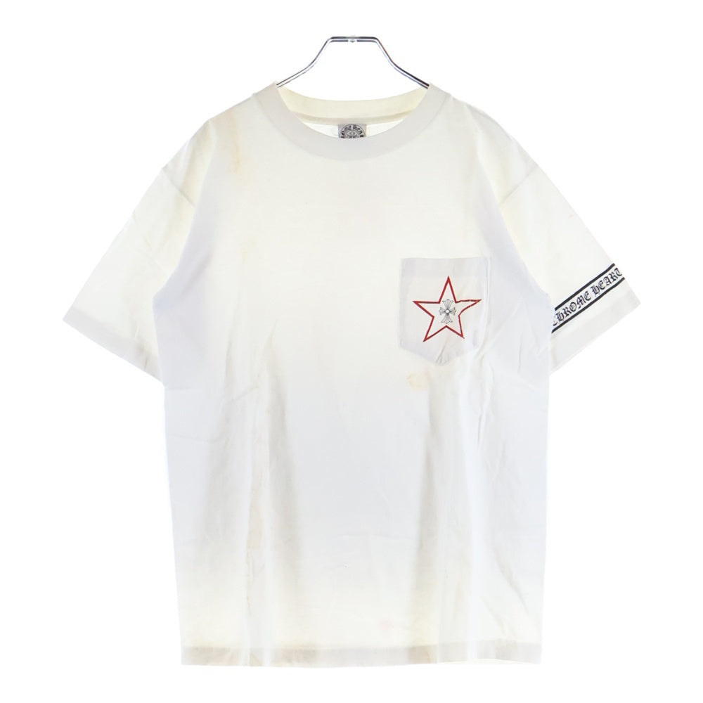 CHROME HEARTS(クロムハーツ) OLD Star S/S Tee オールド スタープリント 半袖Tシャツ カットソー ホワイト