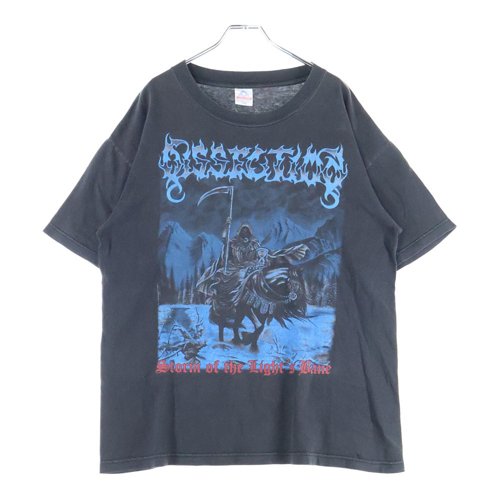 VINTAGE(ヴィンテージ) 90S VINTAGE DISSECTION Storm of the Light's Bane ディセクション ヴィンテージ プリントTシャツ 半袖カットソー ブラック