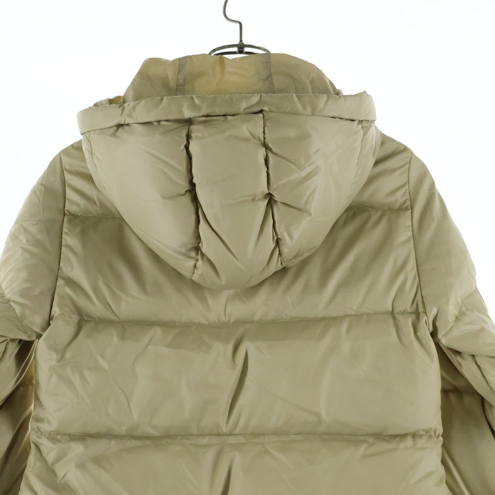 DUVETICA(デュベティカ) フーデッド ナイロン ダウンジャケット レディース ベージュ MFN-1001R