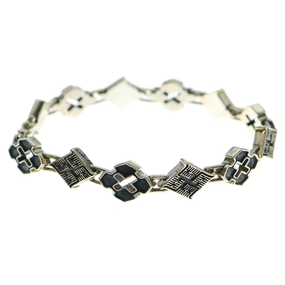 BUDSPOOL(バッズプール) ×GAKKIN 花罰家紋 BRACELET ガッキン 12連 ブレスレット シルバー
