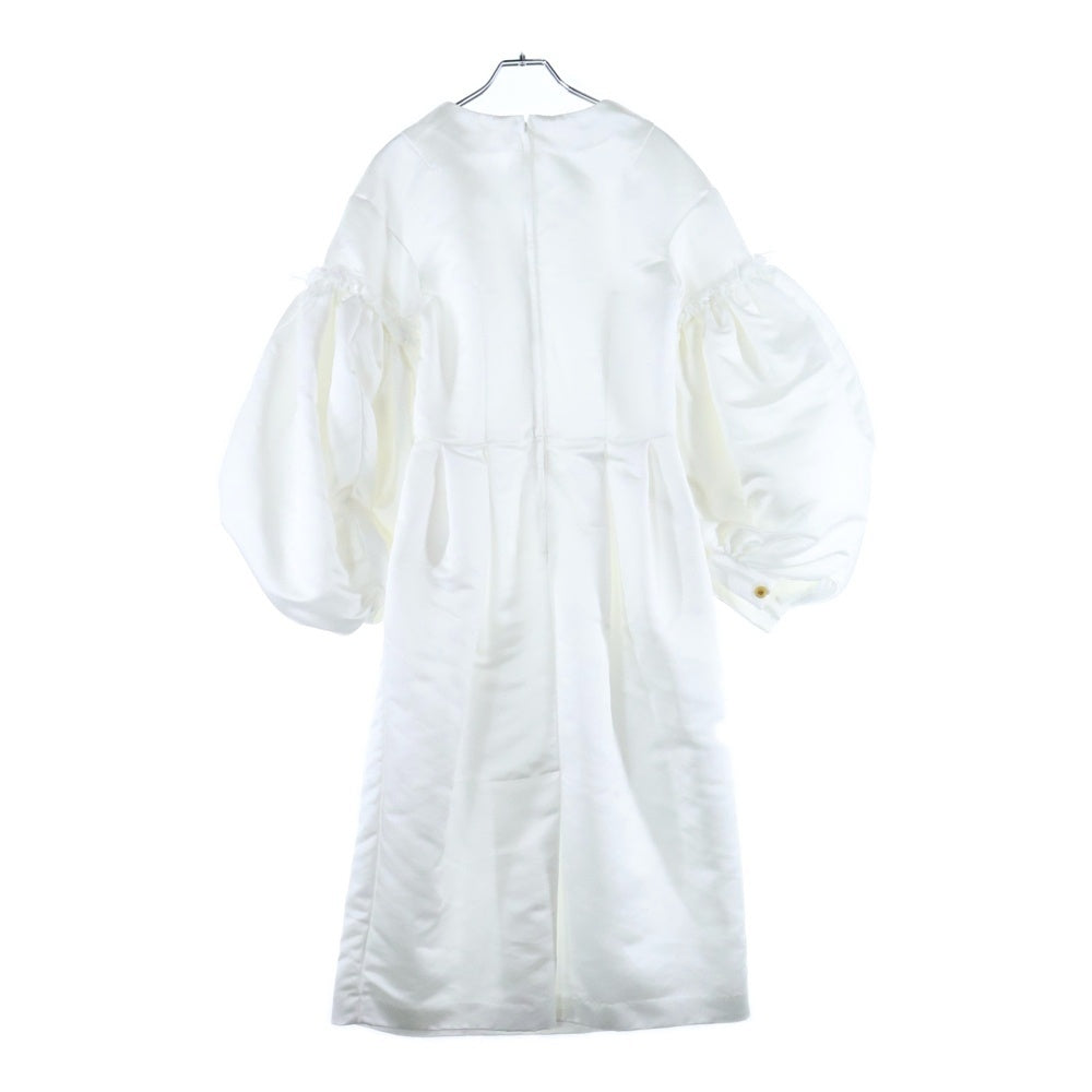 COMME des GARCONS COMME des GARCONS(コムデギャルソンコムデギャルソン) 23SS AD2022 バルーンスリーブ ワンピース ドレス ホワイト レディース RK‐O024