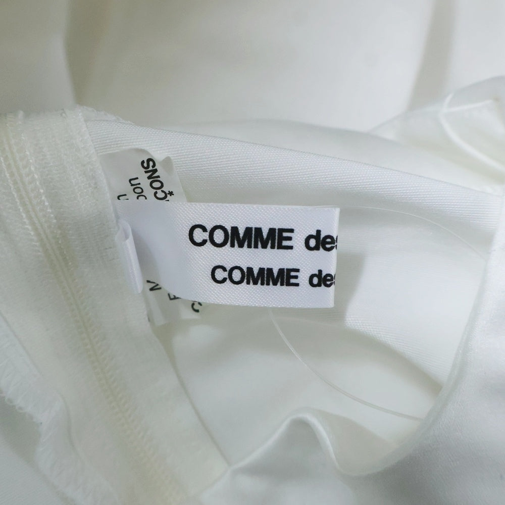COMME des GARCONS COMME des GARCONS(コムデギャルソンコムデギャルソン) 23SS AD2022 バルーンスリーブ ワンピース ドレス ホワイト レディース RK‐O024