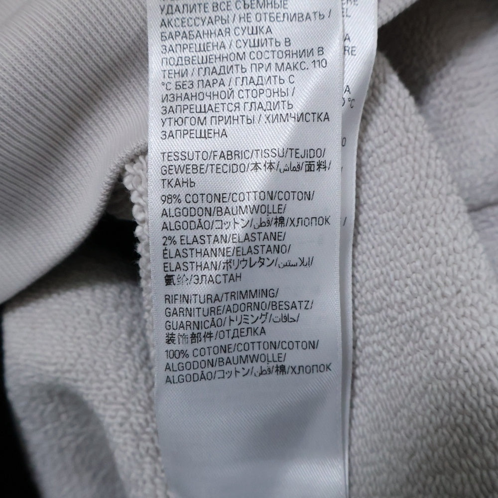 BALENCIAGA(バレンシアガ) BFRND Series Zip-up Hoodie Small Fit ロゴプリント スモールフィット ジップアップフーディ スウェットパーカー ホワイト レディース 788243 TQVH1