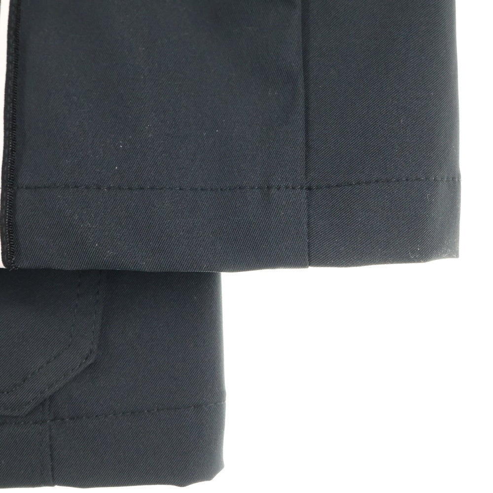 UMBRO(アンブロ) 23SS ×BASICKS ベーシックス ロゴエンブロイダリー サイドライン テーラードジャケット ブラック S4-UMB-01