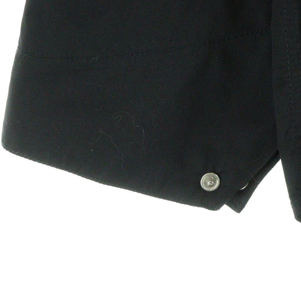 TOGA ARCHIVES(トーガアーカイブス) 21AW ×DICKIES ZIP UP SP ディッキーズ ジップアップ 長袖ワークシャツ ブラック TC12-FJ511