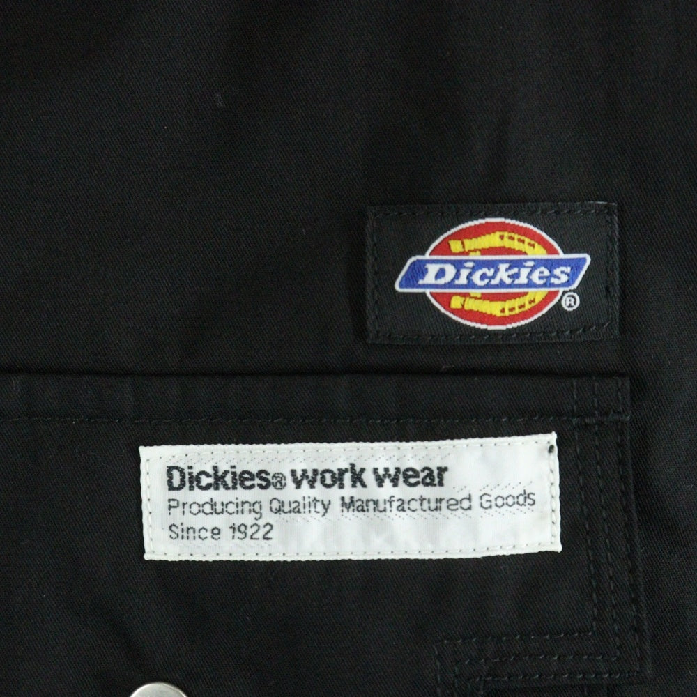 TOGA ARCHIVES(トーガアーカイブス) 21AW ×DICKIES ZIP UP SP ディッキーズ ジップアップ 長袖ワークシャツ ブラック TC12-FJ511