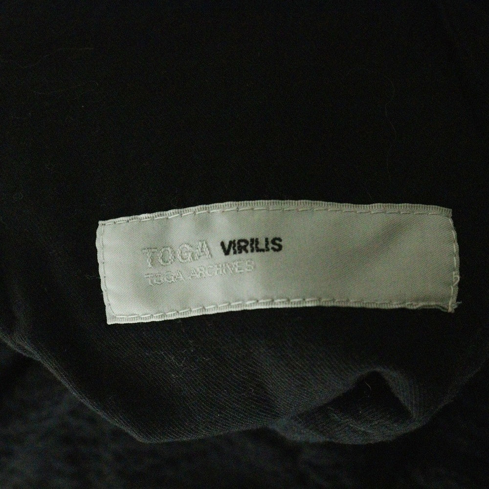 TOGA VIRILIS(トーガ ビリリース) 20AW Corduroy wide pants コーデュロイ ワイドパンツ ブラック TV02-FF312