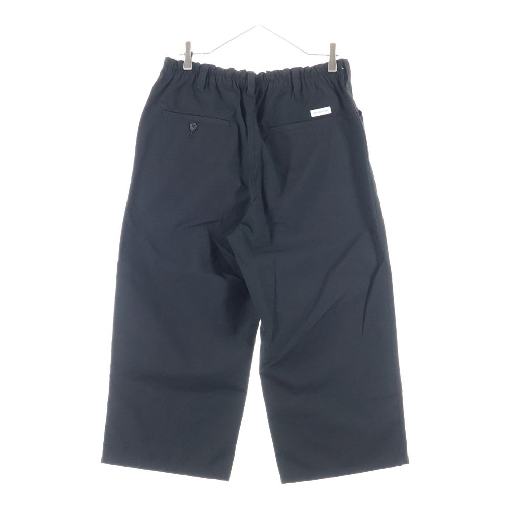 COOTIE PRODUCTIONS(クーティー プロダクションズ) ナイロン ドローストリング ストレートワイドパンツ ブラック