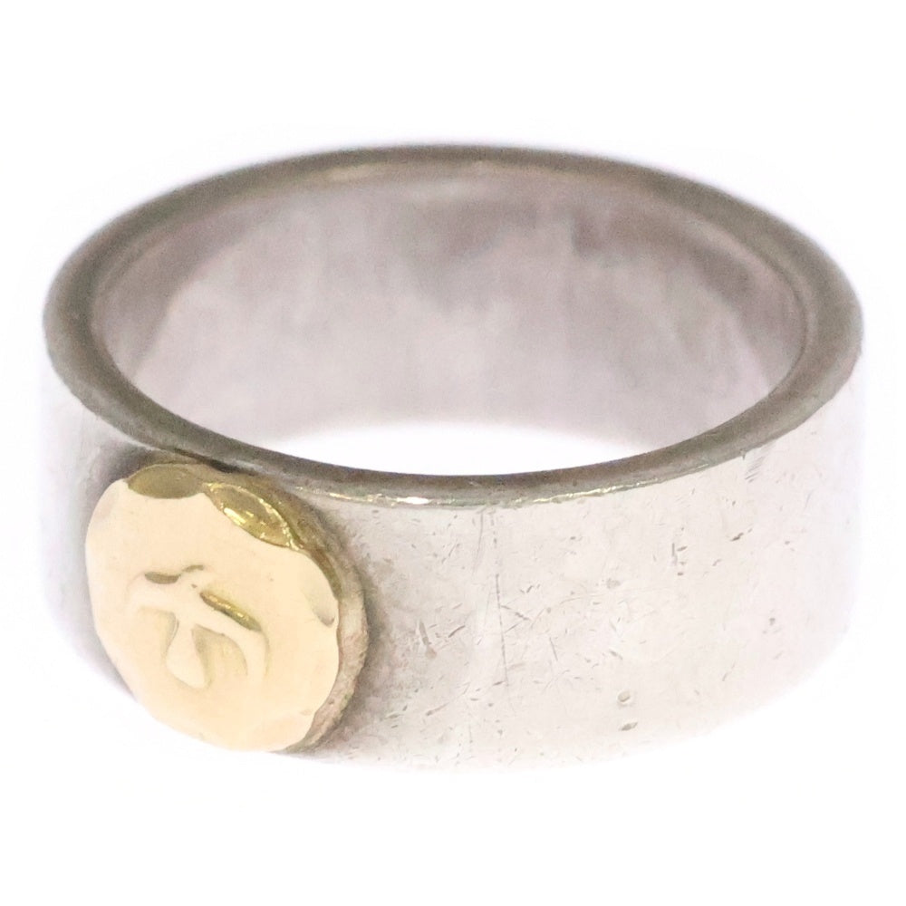 goro's(ゴローズ) 平打ちリング シルバー/ゴールド