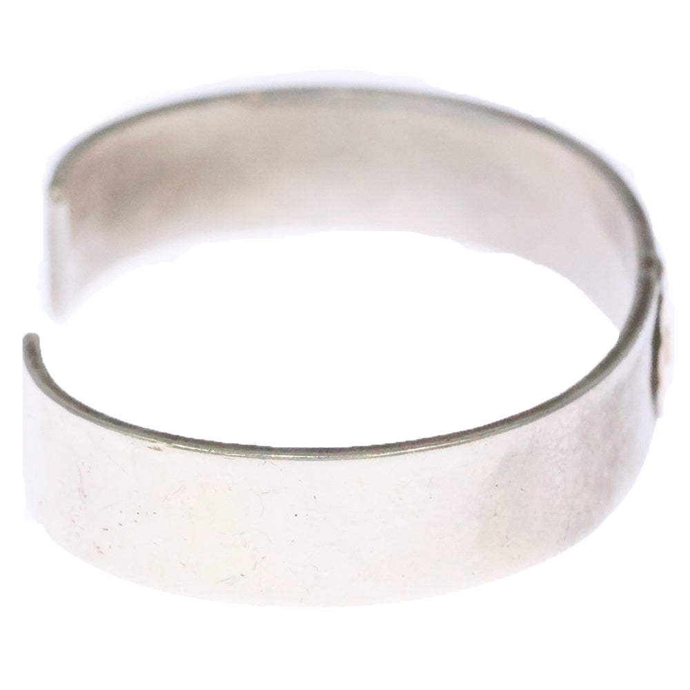 goro's(ゴローズ) 平打ちブレスM バングル シルバー/ゴールド