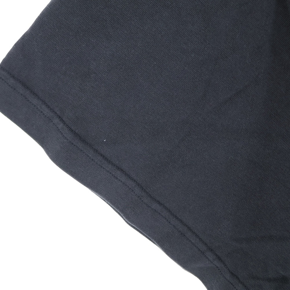 BALENCIAGA(バレンシアガ) 25SS BASKETBALL SERIES バスケットシリーズ ロゴ刺繍デザイン クルーネック半袖Tシャツカットソー ブラック 787349 TRVW9