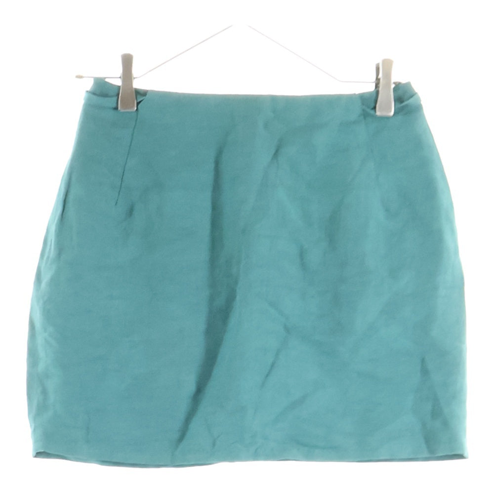 Christian Wijnants(クリスチャンワイナンツ) シルク混 タック ミニスカート レディース グリーン